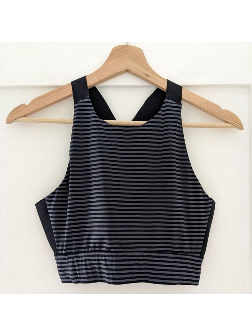 Varley x Barry's | Striped sports bra